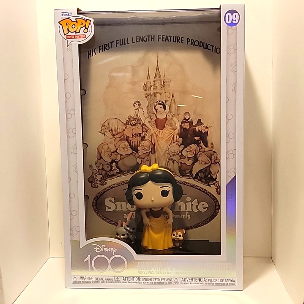 Funko pop! Movie poster disney 100th-snow white and woodland creatures